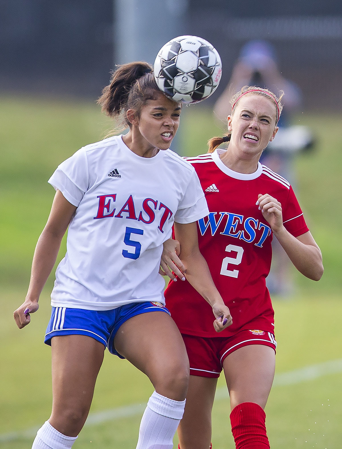 East-West All-Star soccer